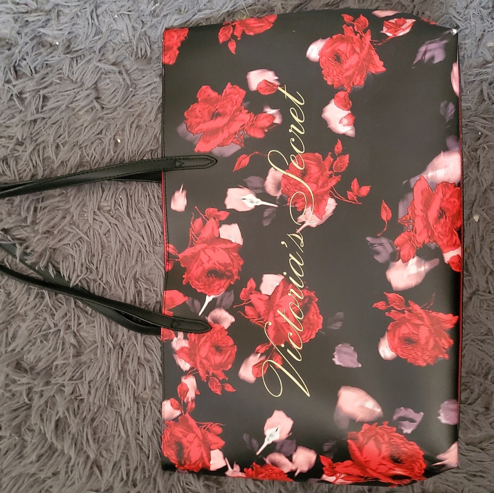 Victoria Secret Floral Tote Bag